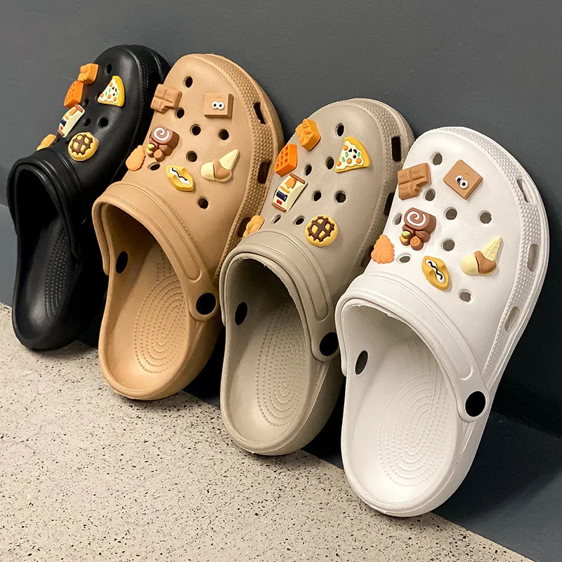 Cartoon cute hole shoes women's nurse summer 2026 new breathable baotou beach outdoor seaside cool slippers
Cartoon cute hole shoes women's nurse summer 2026 new breathable baotou beach outdoor seaside cool slippers