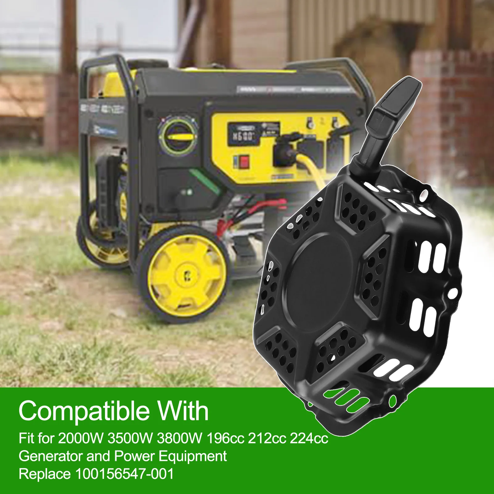 Backlash Starter Component Replacement 100156547-001 Is Suitable For 2000w 196cc Garden Power Tools Accesoories Household Suppli
Backlash Starter Component Replacement 100156547-001 Is Suitable For 2000w 196cc Garden Power Tools Accesoories Household Suppli
