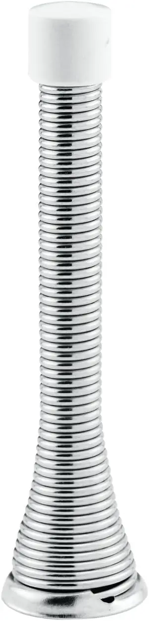 Spring Steel Door Stop, Satin Nickel, Rubber Tip, Baseboard Mount (5 Pack)
Spring Steel Door Stop, Satin Nickel, Rubber Tip, Baseboard Mount (5 Pack)
