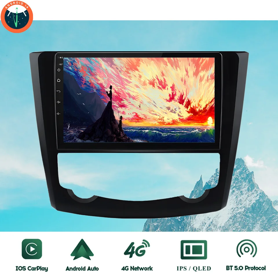 9‘’ QLED Android 14 8G Ram Car GPS Navi Music Video Multimedia Player For Renault Kadjar 2015 2016 2017 Auto Stereo Head Unit
9‘’ QLED Android 14 8G Ram Car GPS Navi Music Video Multimedia Player For Renault Kadjar 2015 2016 2017 Auto Stereo Head Unit