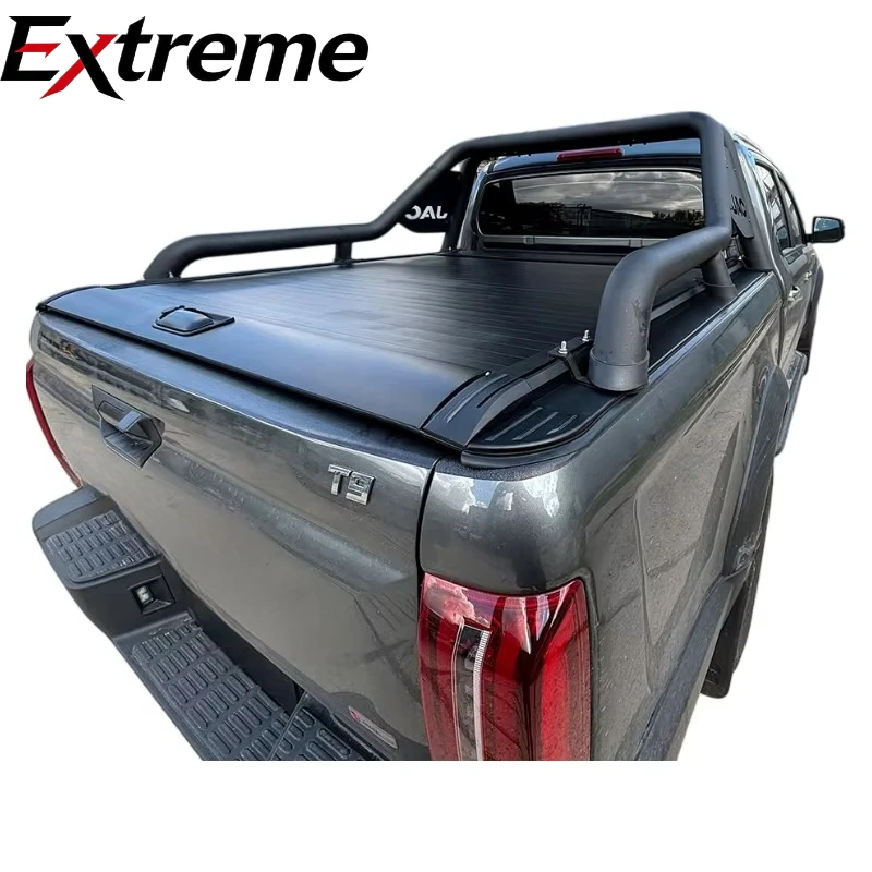 Factory Aluminum Roll up Tonneau Cover for JAC T9 Manual Truck Bed Cover Lockable Pickup Roller Lid
Factory Aluminum Roll up Tonneau Cover for JAC T9 Manual Truck Bed Cover Lockable Pickup Roller Lid