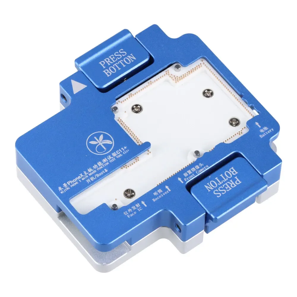 New MIJING C11+ for iPhone X high quality motherboard function test fixture Double-layer motherboard function test repair tool
New MIJING C11+ for iPhone X high quality motherboard function test fixture Double-layer motherboard function test repair tool