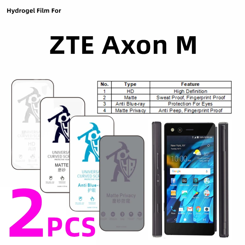 2pcs HD Hydrogel Film For ZTE Axon M Matte Screen Protector For ZTE Axon M Eye Care Anti Spy Matte Protective Film
2pcs HD Hydrogel Film For ZTE Axon M Matte Screen Protector For ZTE Axon M Eye Care Anti Spy Matte Protective Film
