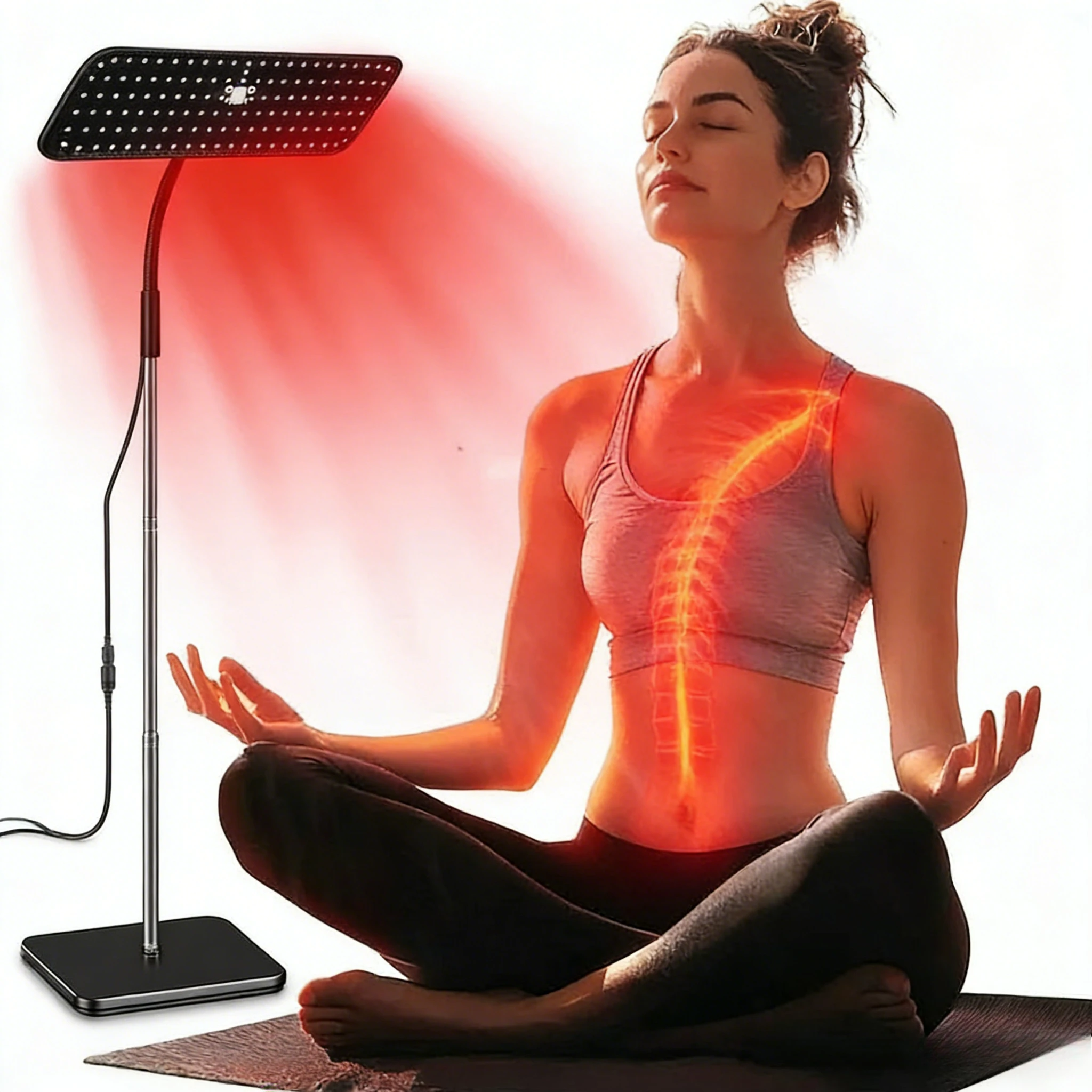 Red Light Panel 660nm 850nm Near Infrared Therapy Lamp with Timer Adjustable Stand for Home Use Pain Relief Skin Care Anti Aging
Red Light Panel 660nm 850nm Near Infrared Therapy Lamp with Timer Adjustable Stand for Home Use Pain Relief Skin Care Anti Aging