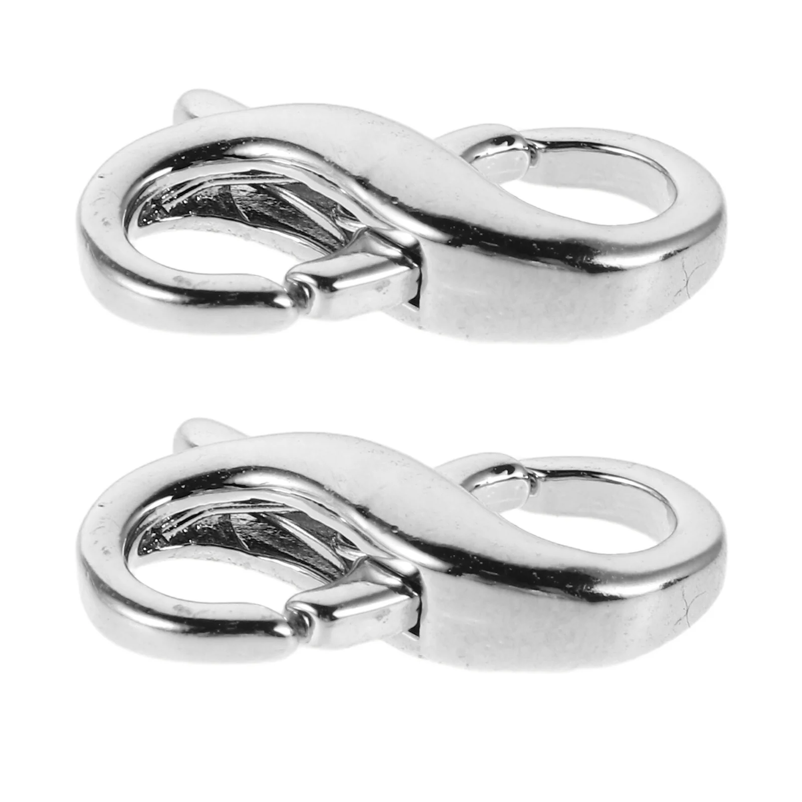 2Pcs Figure Eight Spring Clasp Durable Metal Necklace Clip Bracelet Connector Quick Release Jewelry Making Closures Lobster Claw
2Pcs Figure Eight Spring Clasp Durable Metal Necklace Clip Bracelet Connector Quick Release Jewelry Making Closures Lobster Claw