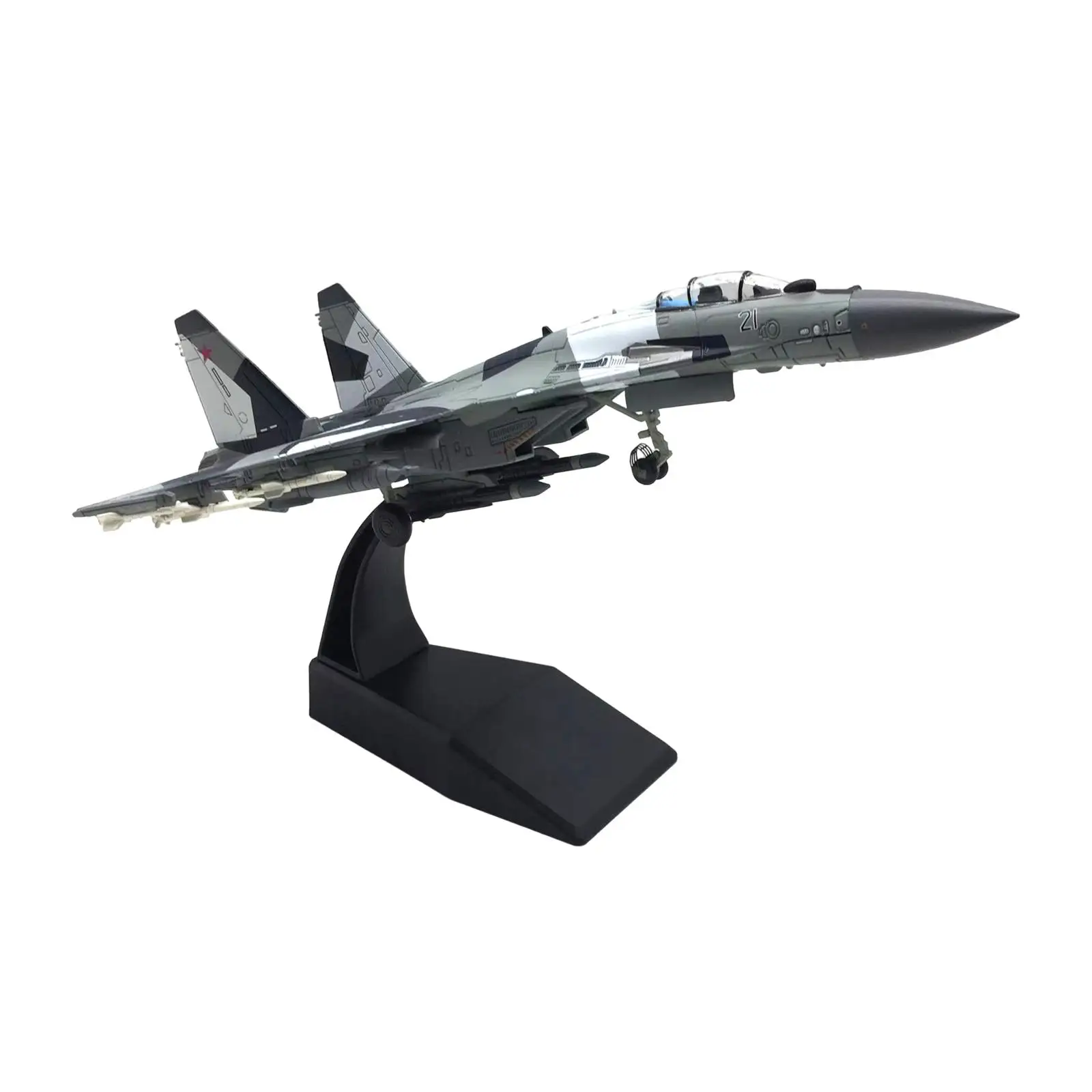 Металлическая модель истребителя Су-35 (масштаб 1:100) — детская игрушка, украшение для стола, полки, комнаты
Металлическая модель истребителя Су-35 (масштаб 1:100) — детская игрушка, украшение для стола, полки, комнаты