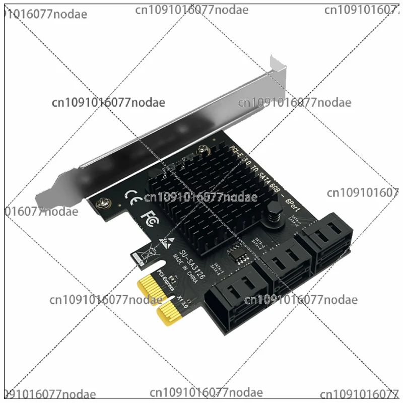 4-Port 6-port Hard Disk Expansion Card PCI-E To SATA3.0 Adapter Card Synology 6Gb NAS Server Pass-through Card
4-Port 6-port Hard Disk Expansion Card PCI-E To SATA3.0 Adapter Card Synology 6Gb NAS Server Pass-through Card