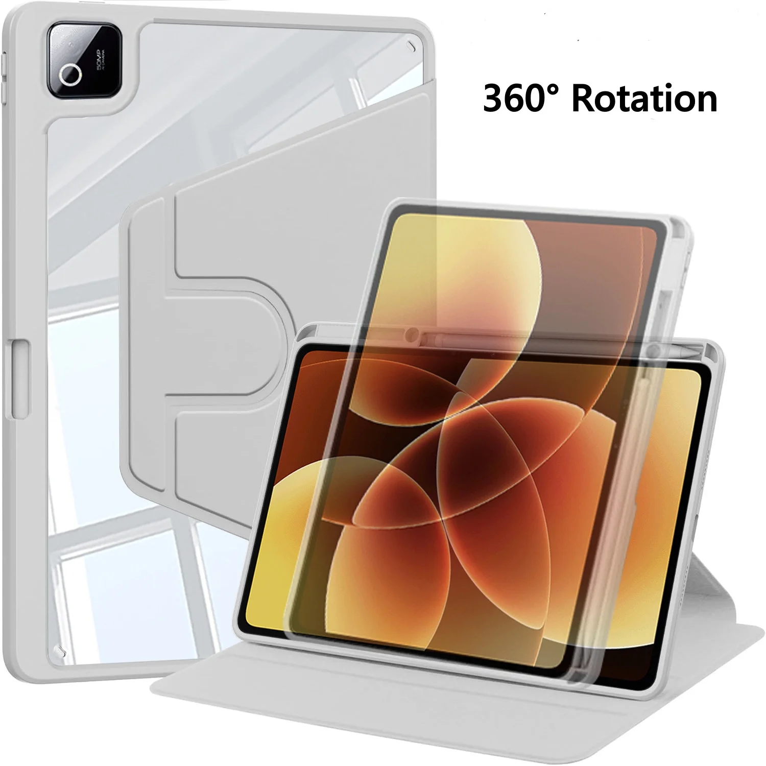 360 Rotation Cover For Xiaomi POCO Pad X1 Case with Pencil Holder Acrylic Funda For Xiaomi POCO Pad X1 11 2 inch Tablet Case
360 Rotation Cover For Xiaomi POCO Pad X1 Case with Pencil Holder Acrylic Funda For Xiaomi POCO Pad X1 11 2 inch Tablet Case