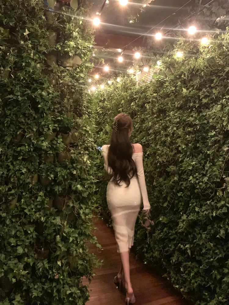 Kubiliv Gentle Curvy Korean Pure Desire Aosphere oulder Bared See tough Long Dr Slim Fit Women's Faion Dr
Kubiliv Gentle Curvy Korean Pure Desire Aosphere oulder Bared See tough Long Dr Slim Fit Women's Faion Dr