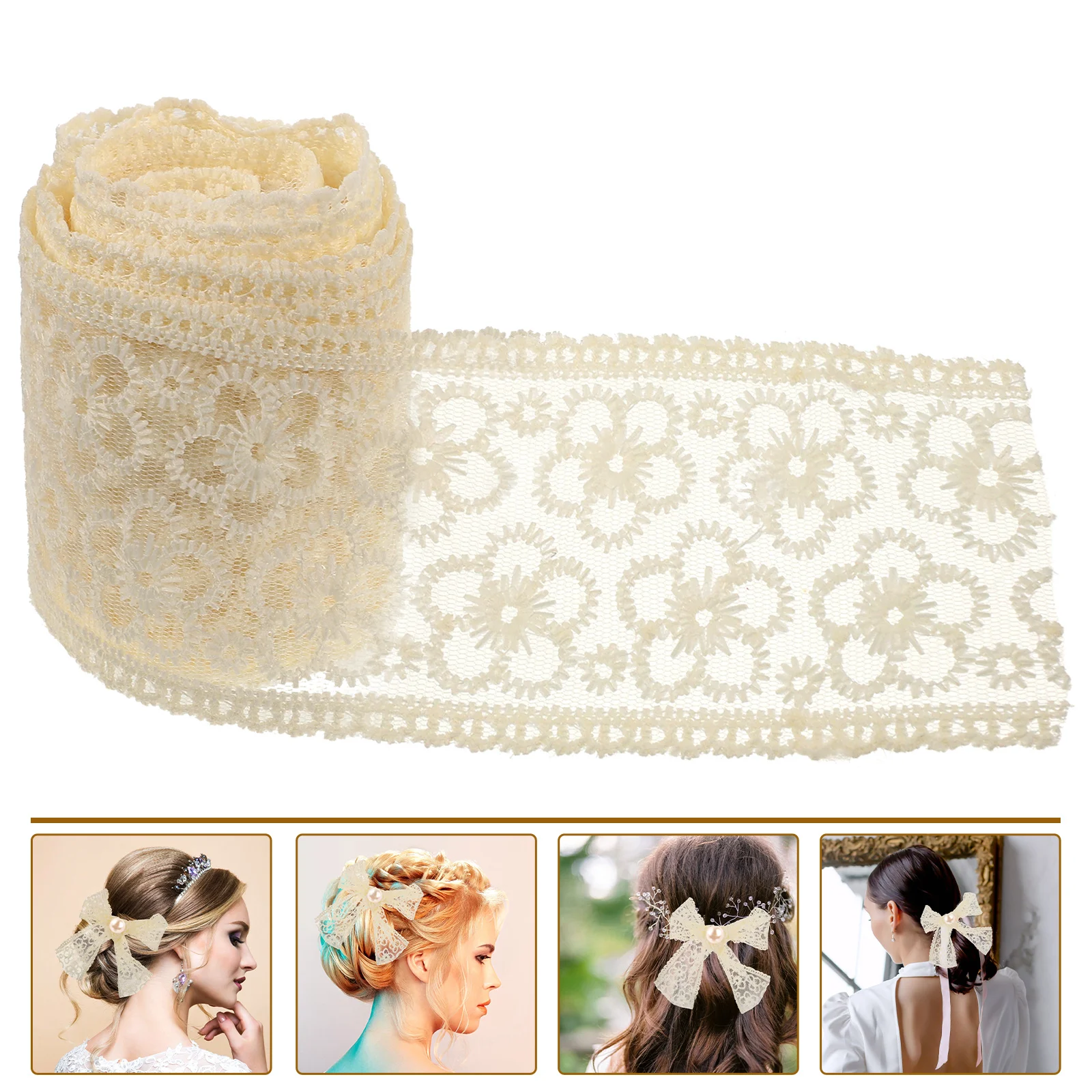 1 Roll Embroidery Lace Trim Diy Sewing Ribbon Decorative Clothing Accessory For Skirts Wedding Crafts Durable Sewing Fabric
1 Roll Embroidery Lace Trim Diy Sewing Ribbon Decorative Clothing Accessory For Skirts Wedding Crafts Durable Sewing Fabric
