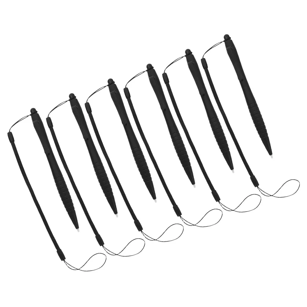 6 Pcs Resistive Screen Stylus Lanyard Clipboard Pen Holder Elasticity Black Abs Anti-lose
6 Pcs Resistive Screen Stylus Lanyard Clipboard Pen Holder Elasticity Black Abs Anti-lose