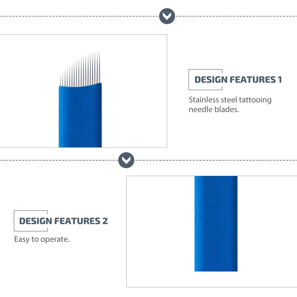 30pcs Microblading Needles Manual Disposable Tattooing Blades Portable Makeup Tool Eyebrow Supply Professional Brow Accessory
30pcs Microblading Needles Manual Disposable Tattooing Blades Portable Makeup Tool Eyebrow Supply Professional Brow Accessory