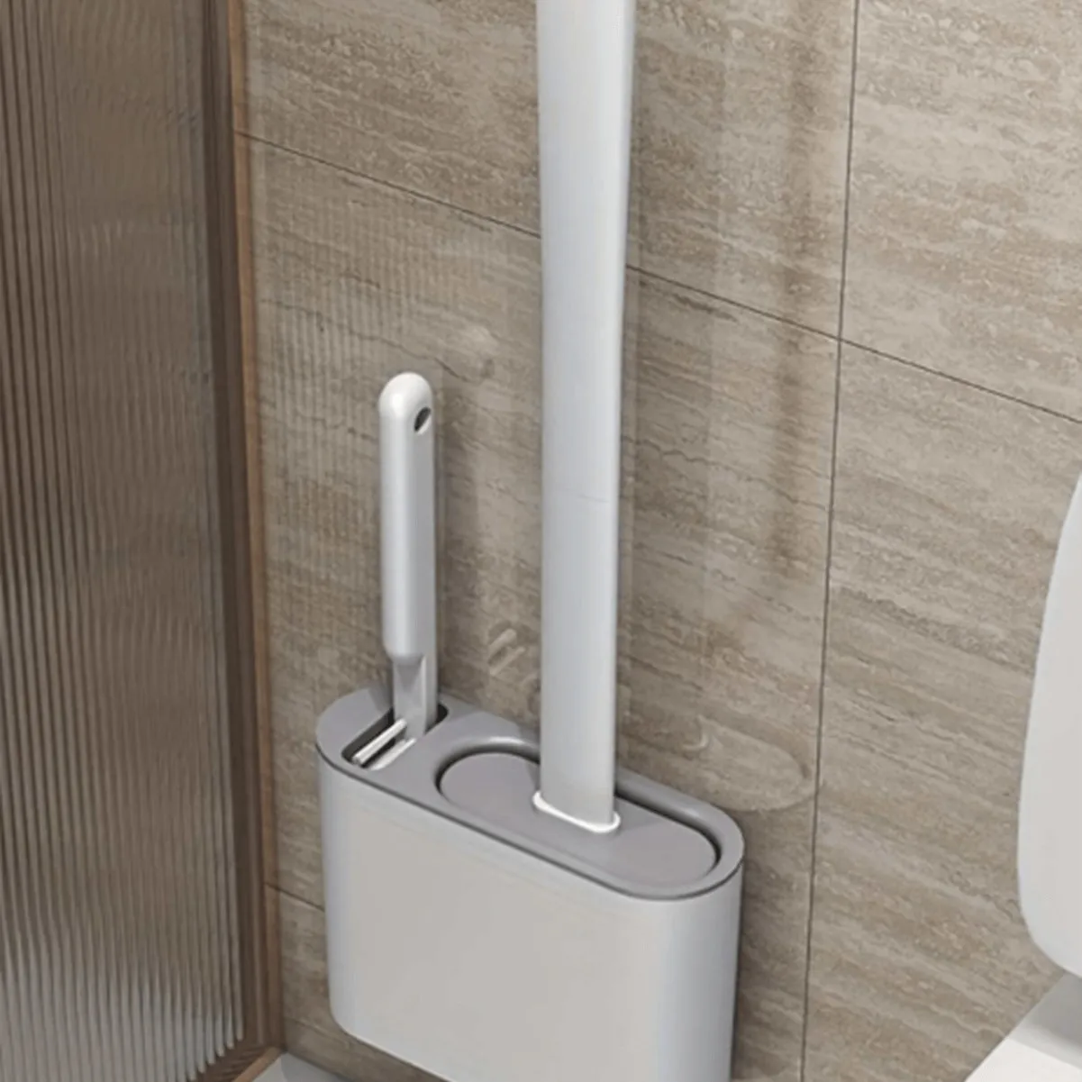 Щетка для чистки Силиконовая щетка для унитаза, с плоской головкой, гибкая, настенная, набор и держатели для щеток для унитаза
Щетка для чистки Силиконовая щетка для унитаза, с плоской головкой, гибкая, настенная, набор и держатели для щеток для унитаза