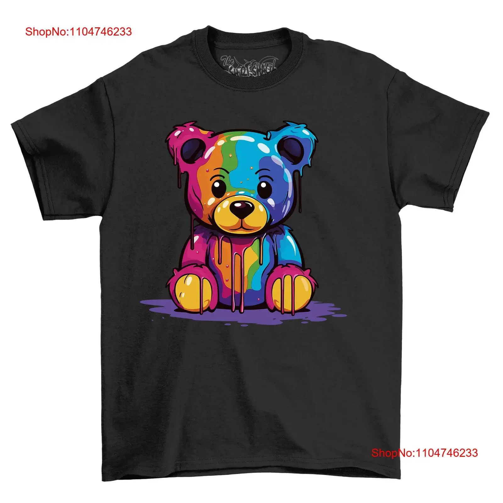 Cute Bear Paint Drip Design t shirt Funny and Adorable vintage Washed streetwear Stylish graphic Comfortable Versatile
Cute Bear Paint Drip Design t shirt Funny and Adorable vintage Washed streetwear Stylish graphic Comfortable Versatile