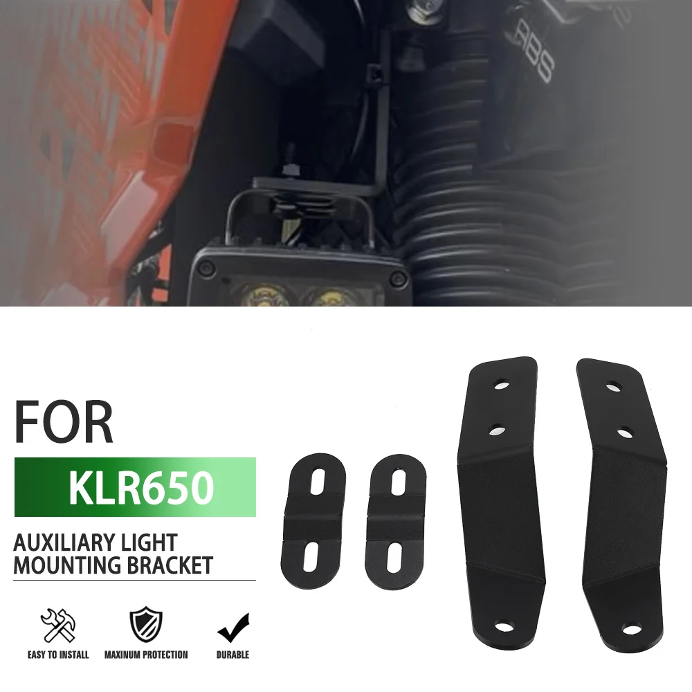 KLR 650 Motorcycle Accessories Auxiliary Light Mount Holder Stainless Steel For KAWASAKI KLR650 2008 -2020 2021 2022 2023 2024
KLR 650 Motorcycle Accessories Auxiliary Light Mount Holder Stainless Steel For KAWASAKI KLR650 2008 -2020 2021 2022 2023 2024