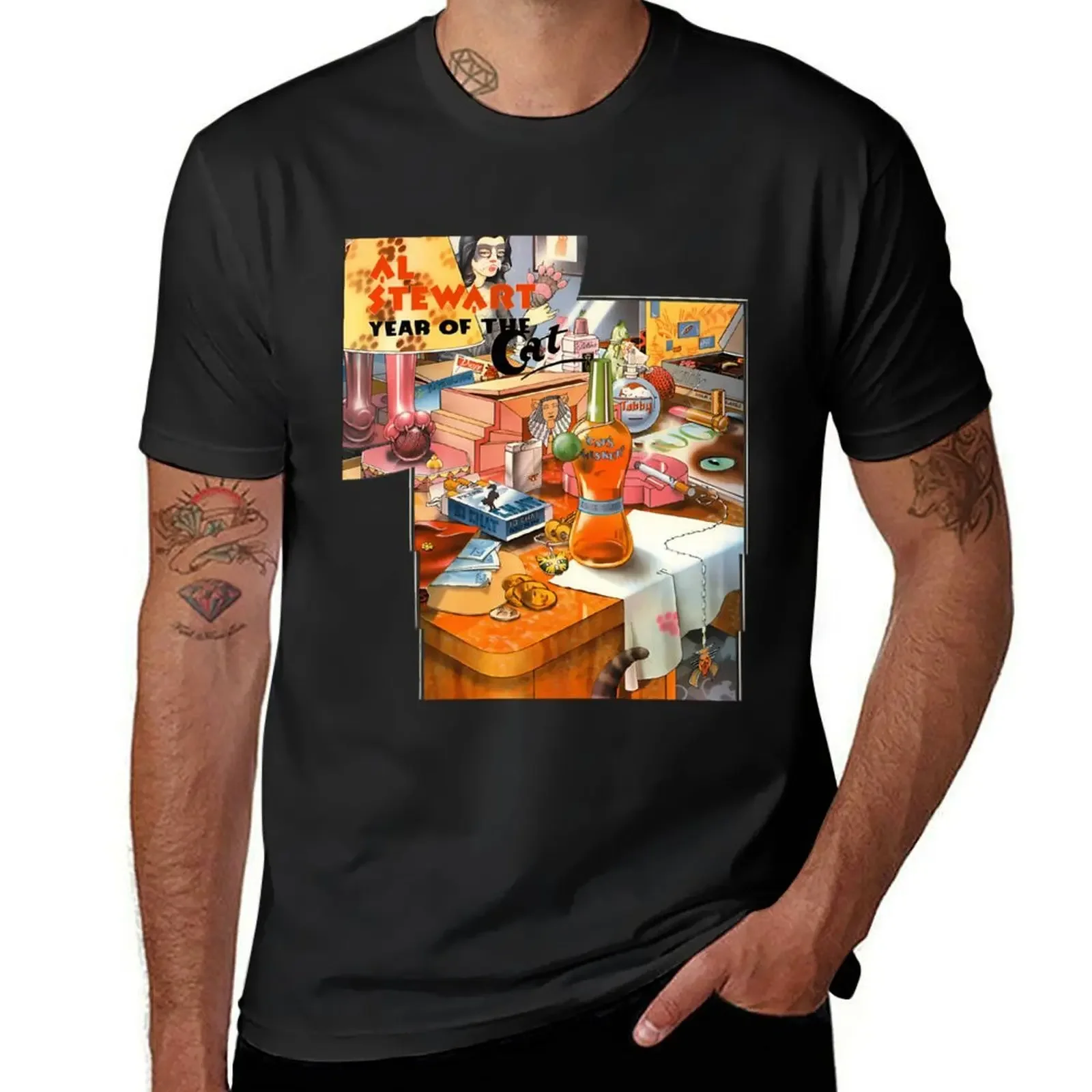 Al Stewart: Year Of The Cat T-Shirt baggy shirts graphic t shirt vintage tee shirts for men
Al Stewart: Year Of The Cat T-Shirt baggy shirts graphic t shirt vintage tee shirts for men