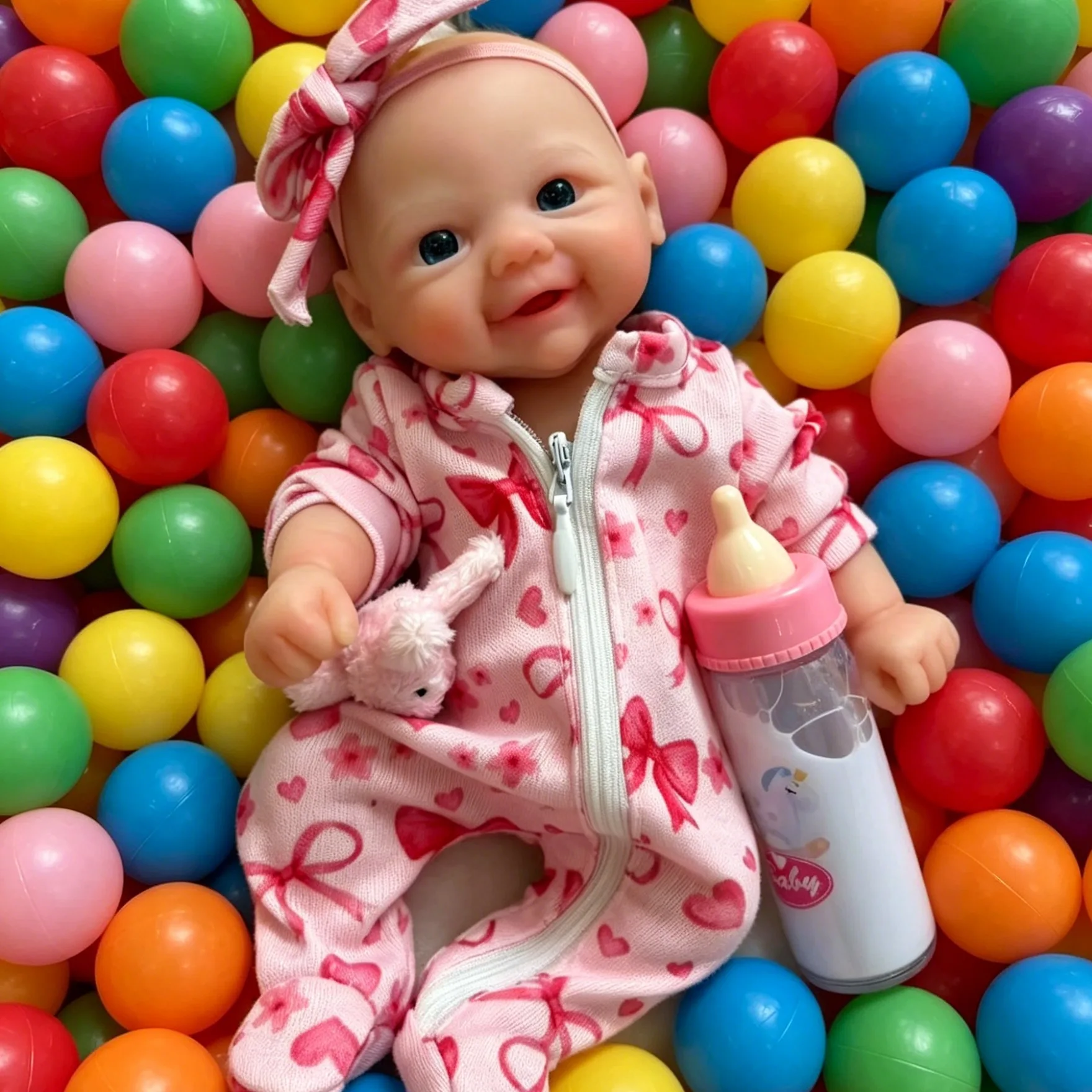 8 Inch Realistic Reborn Baby Doll Silicone Newborn Girl Doll Soft Touch Bebe Toy Handmade Collectible Doll For Christmas Gifts
8 Inch Realistic Reborn Baby Doll Silicone Newborn Girl Doll Soft Touch Bebe Toy Handmade Collectible Doll For Christmas Gifts