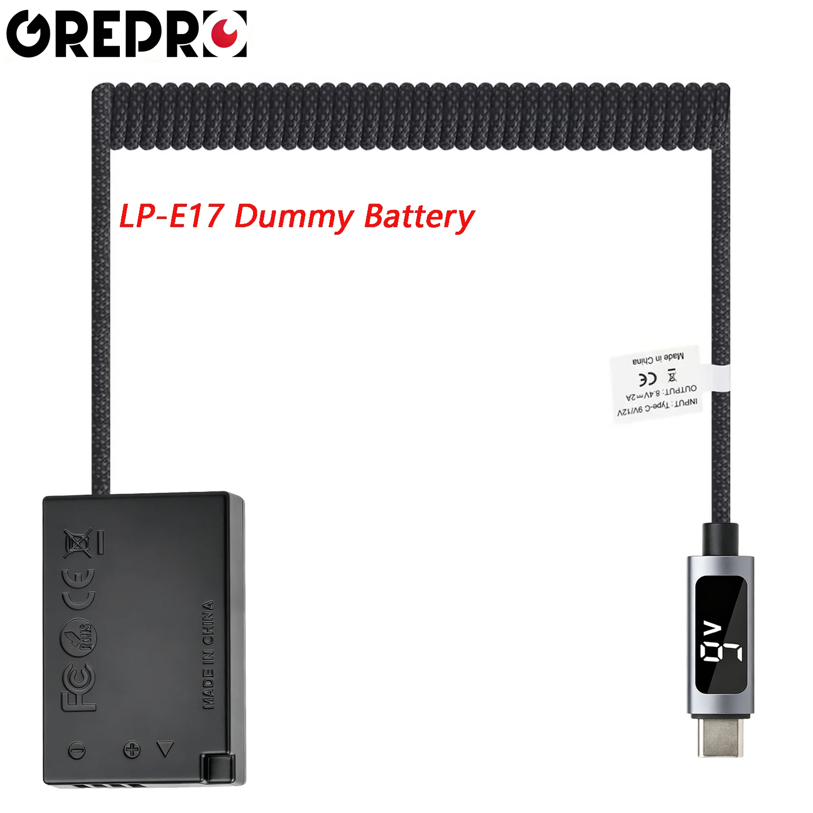 9V LP-E17 ACK-E18 DR-E18 Dummy Battery AC Power Adapter for Canon EOS 750D Kiss X8i T6i 760D T6S 77D 800D 200D 250D Rebel SL2
9V LP-E17 ACK-E18 DR-E18 Dummy Battery AC Power Adapter for Canon EOS 750D Kiss X8i T6i 760D T6S 77D 800D 200D 250D Rebel SL2