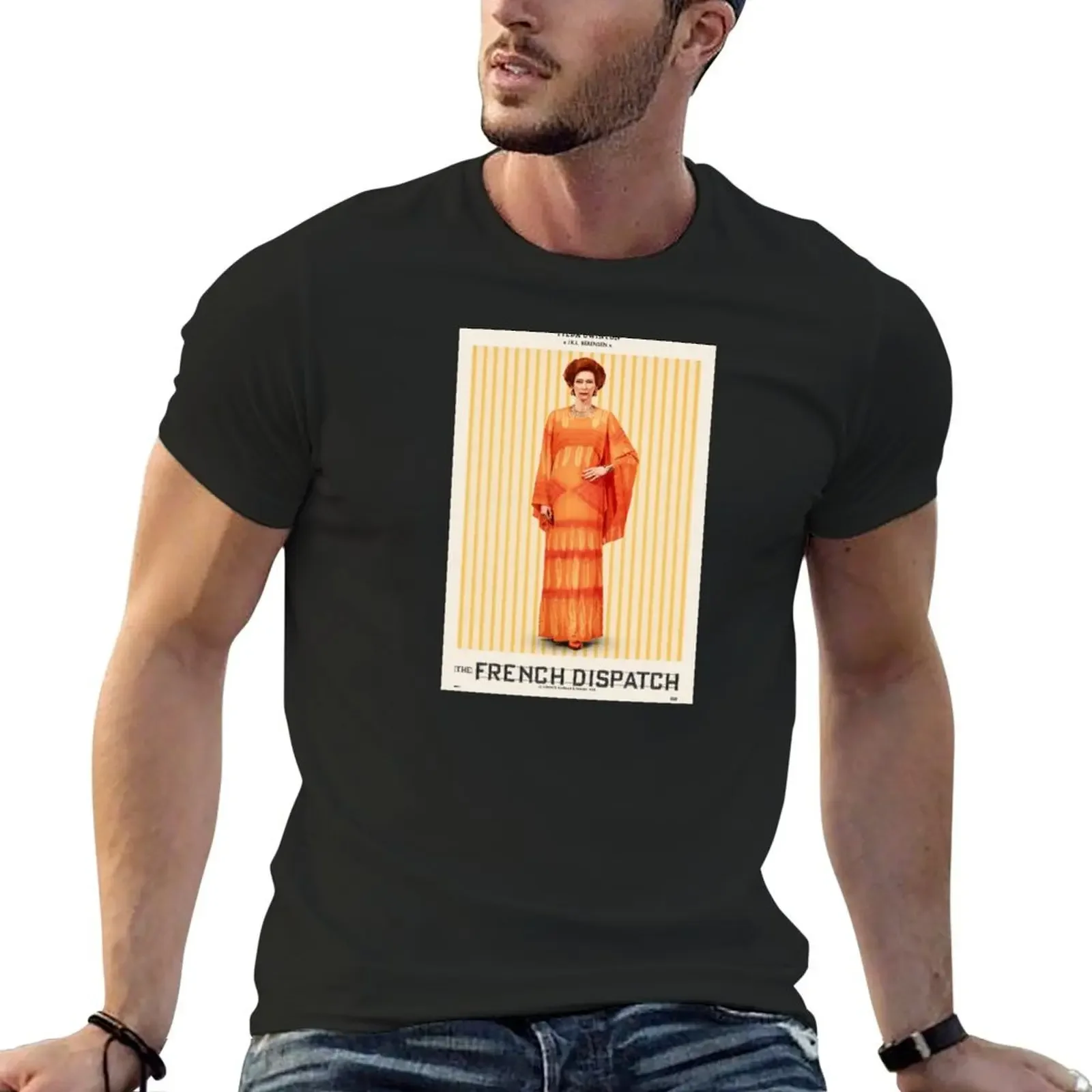The French Dispatch (Wes Anderson) Timothée Chalamet, Saoirse Ronan, Adrien Brody, Tilda Swinton T-Shirt
The French Dispatch (Wes Anderson) Timothée Chalamet, Saoirse Ronan, Adrien Brody, Tilda Swinton T-Shirt