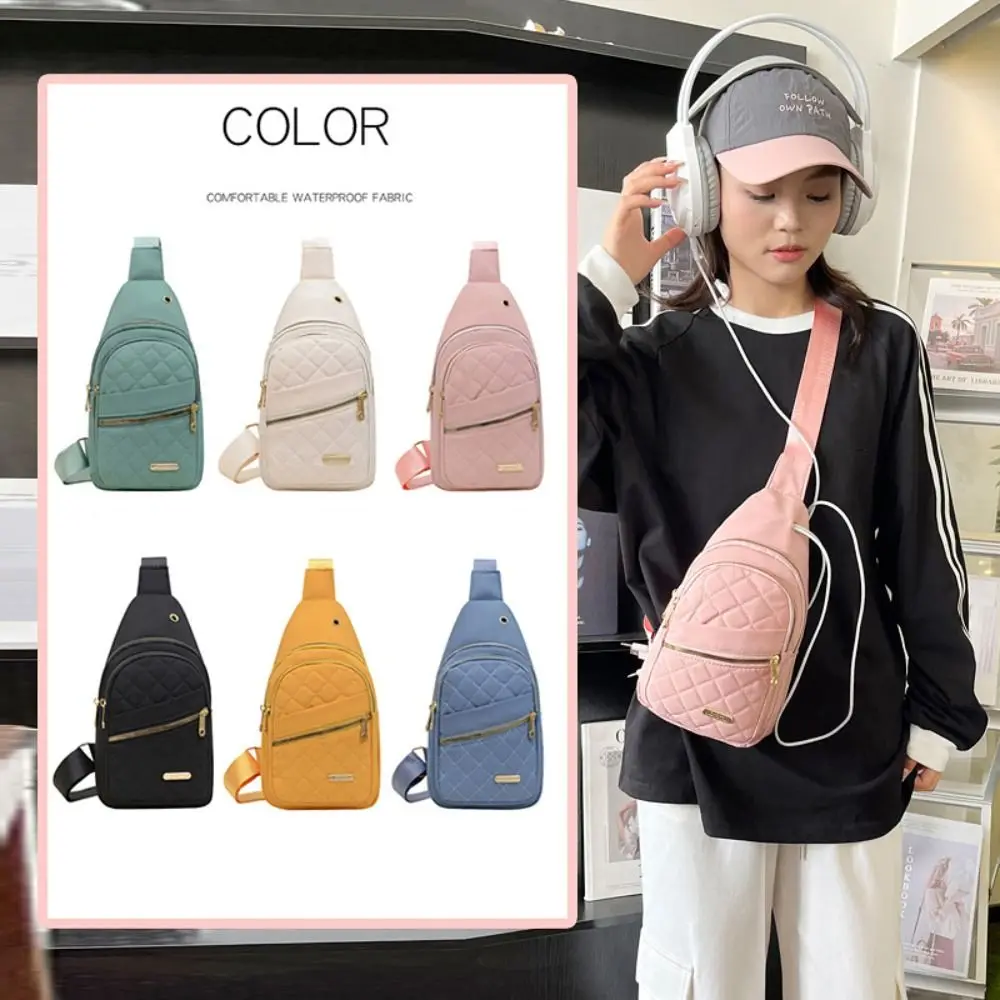 Casual Oxford Cloth Women Chest Bag Purse Korean Style Nylon Shoulder Bag Large Capacity Zipper Canvas Crossbody Bag Streetwear
Casual Oxford Cloth Women Chest Bag Purse Korean Style Nylon Shoulder Bag Large Capacity Zipper Canvas Crossbody Bag Streetwear