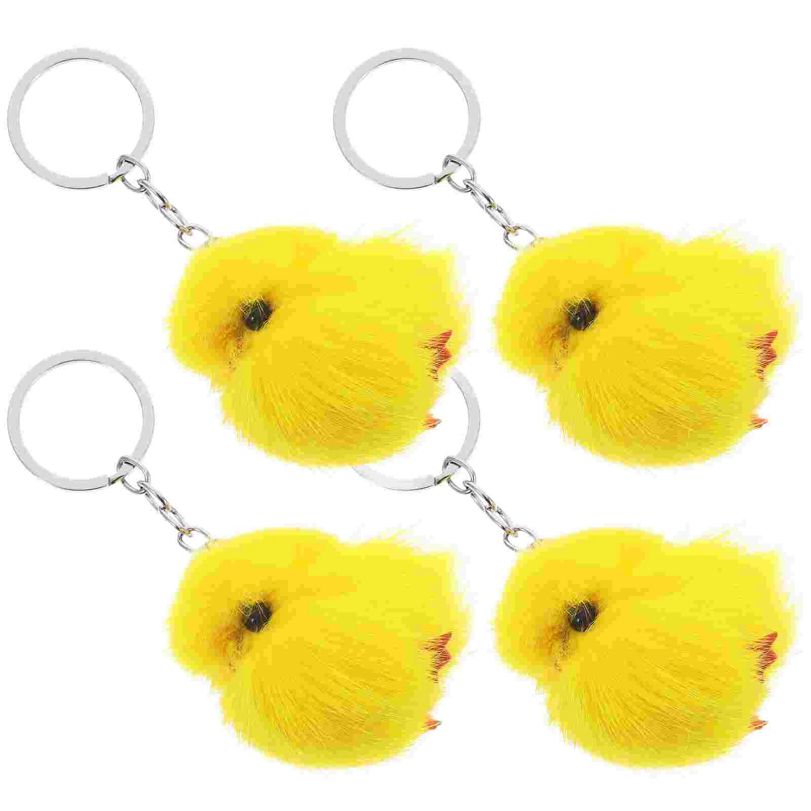 4pcs Yellow Chicken Keychain Plush Pendant Cute Easter Party Favors Decorations Soft Stuffed Animal Gifts
4pcs Yellow Chicken Keychain Plush Pendant Cute Easter Party Favors Decorations Soft Stuffed Animal Gifts