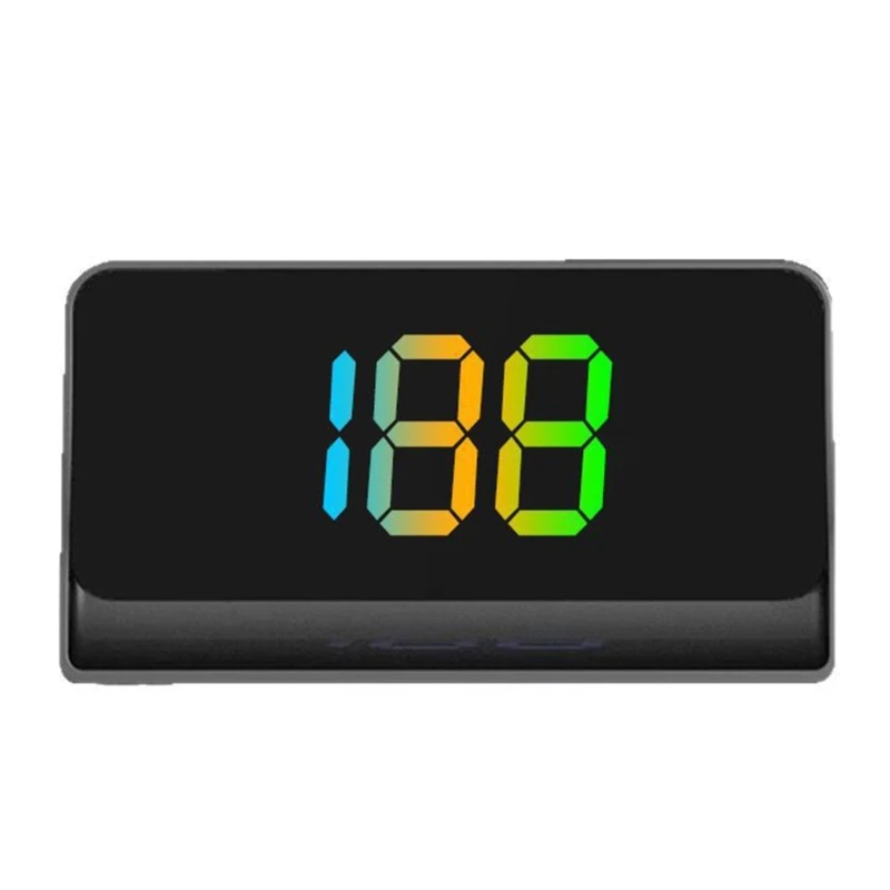 Advanced Glass Projection HUD Display Digital Speedometer For Cars With Double KMH Modes And USB Power Compatibility