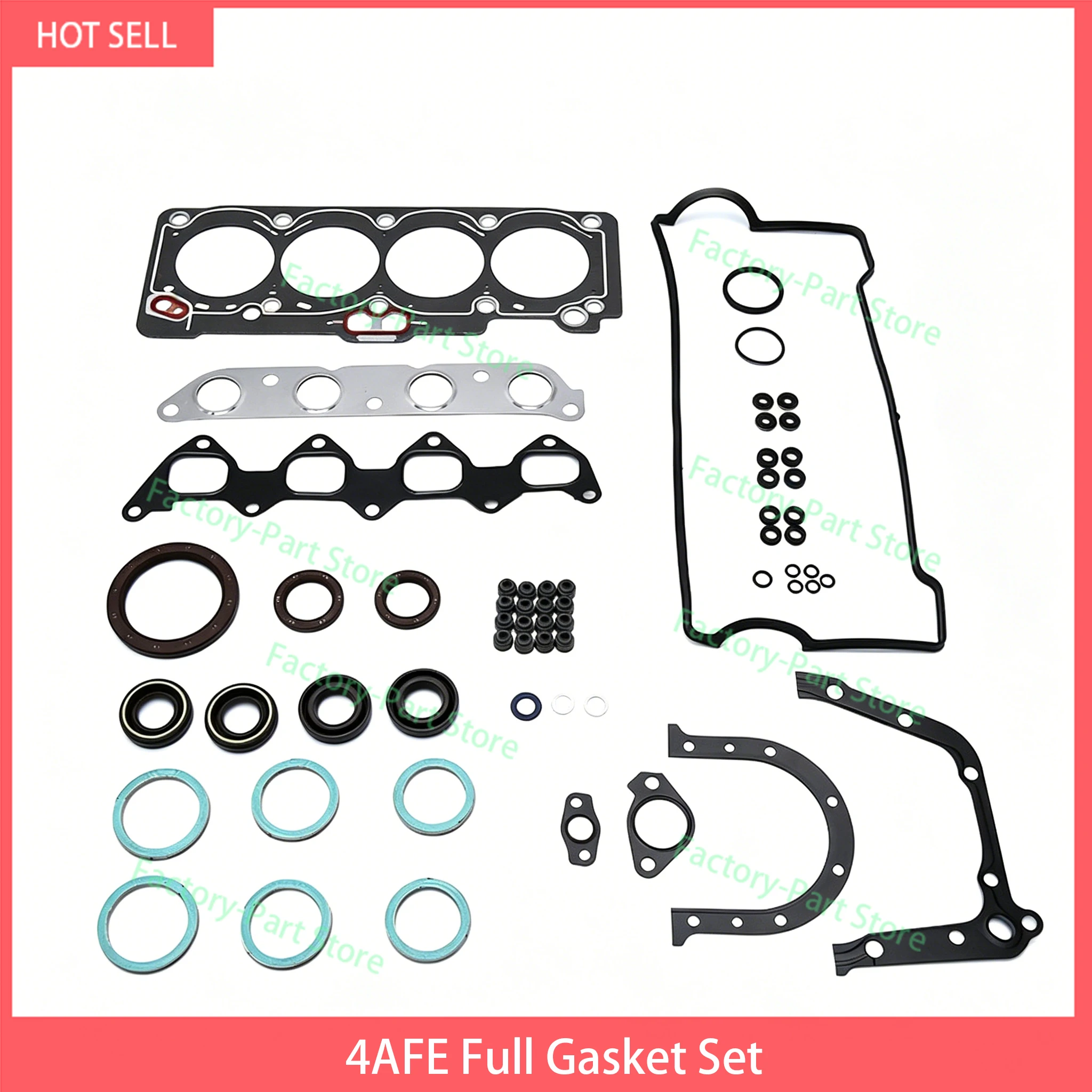 4AFE Full Gasket Kit Set For Toyota 4AFE With Cylinder Head Gasket Engine 04111-16231 Overhaul Rebuild Kit
4AFE Full Gasket Kit Set For Toyota 4AFE With Cylinder Head Gasket Engine 04111-16231 Overhaul Rebuild Kit