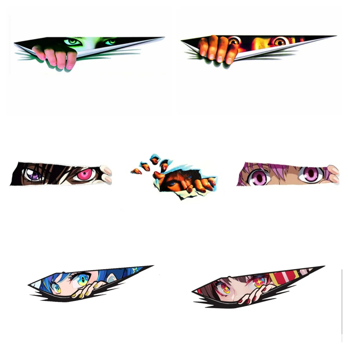 3D Cool Eye Peeking Car Sticker Vinyl Decal Window Wall Stickers Cover Scratches Waterproof PVC Wholesale
3D Cool Eye Peeking Car Sticker Vinyl Decal Window Wall Stickers Cover Scratches Waterproof PVC Wholesale