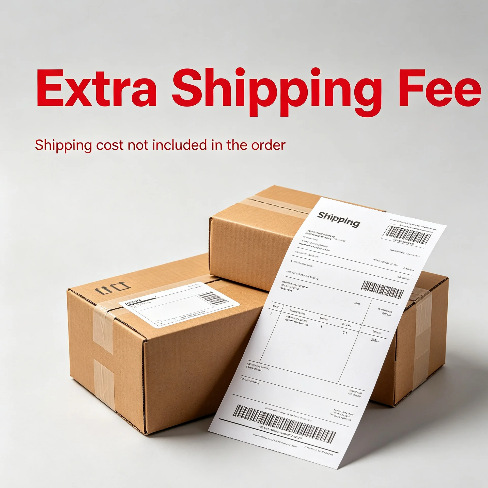 Extra Shipping Fee Extra Shipping Fee
Extra Shipping Fee Extra Shipping Fee
