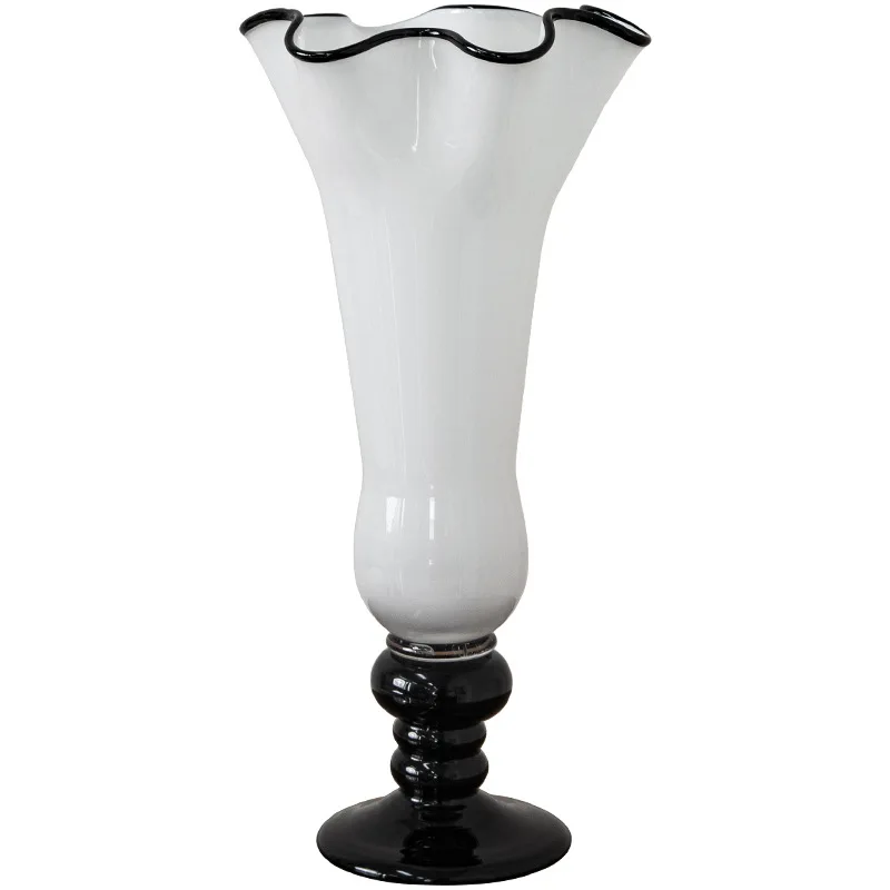 Light luxury medium antique glass vase high-end flower arrangement ornament home decoration hydroponics
Light luxury medium antique glass vase high-end flower arrangement ornament home decoration hydroponics