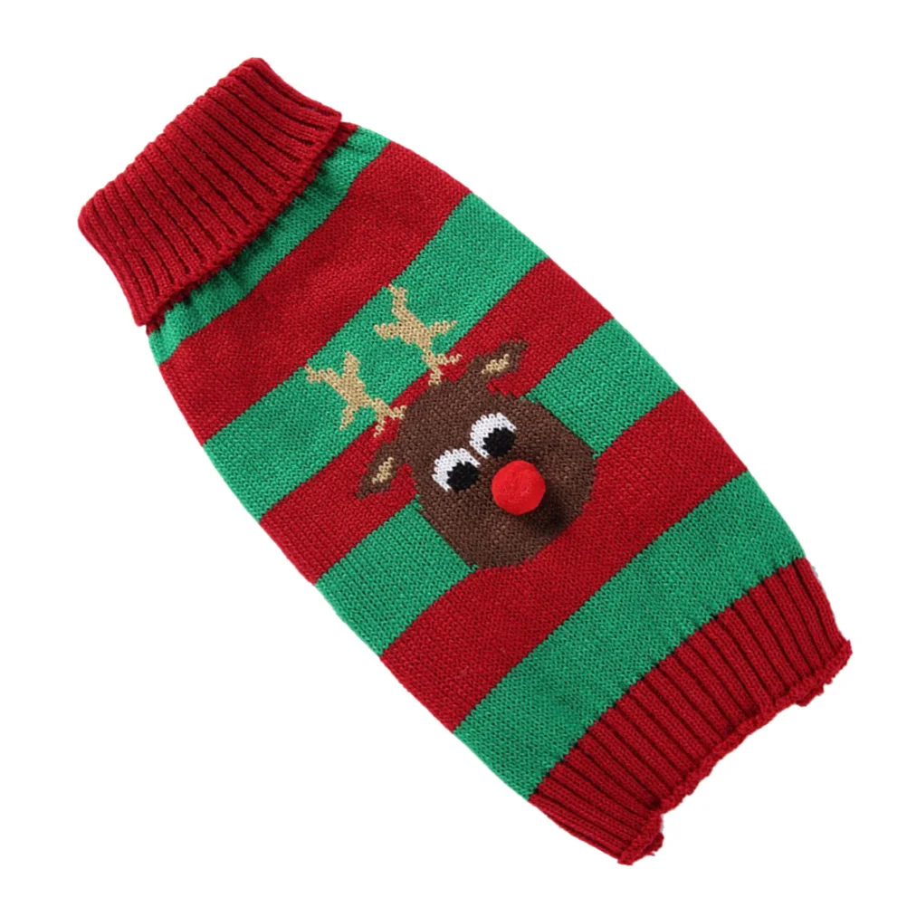 Dog Sweater Fashion Stripe Red Green Christmas Clothes Puppy Size Xs Warm New Year Pet Party Costume Pet Sweater
Dog Sweater Fashion Stripe Red Green Christmas Clothes Puppy Size Xs Warm New Year Pet Party Costume Pet Sweater