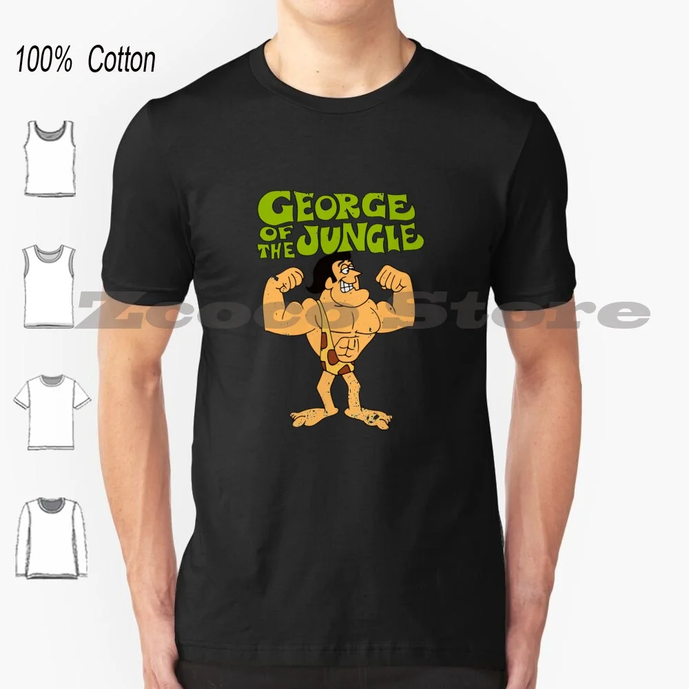 George Of The Jungle 100% Cotton Men And Women Soft Fashion T-Shirt George Of The Jungle Jungle Cartoon Vintage Tarzan
George Of The Jungle 100% Cotton Men And Women Soft Fashion T-Shirt George Of The Jungle Jungle Cartoon Vintage Tarzan
