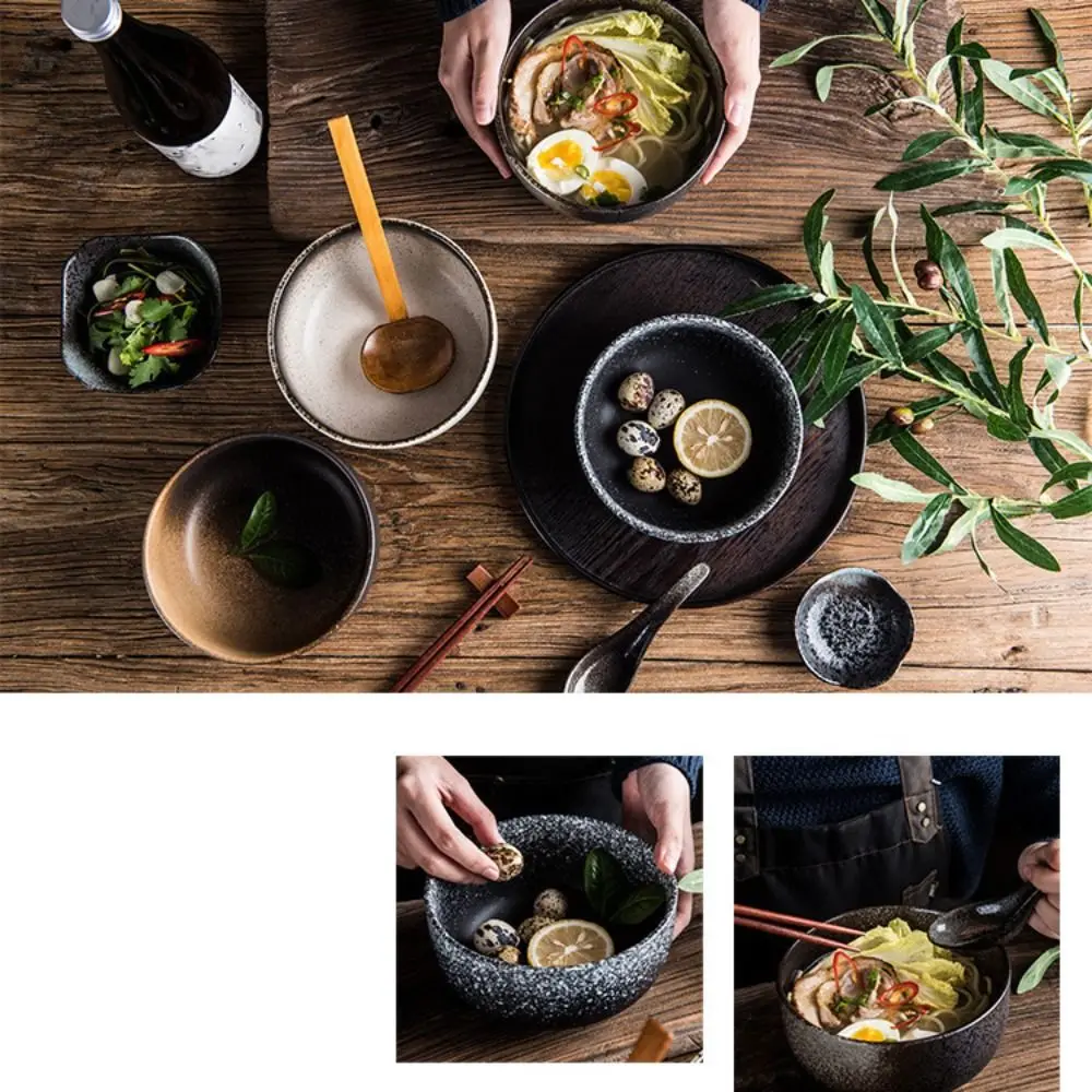 Delicate Japanese Style Ceramic Ramen Bowl Exquisite Retro Soup Bowl Not Fading Simple Instant Noodle Bowl Kitchen
Delicate Japanese Style Ceramic Ramen Bowl Exquisite Retro Soup Bowl Not Fading Simple Instant Noodle Bowl Kitchen