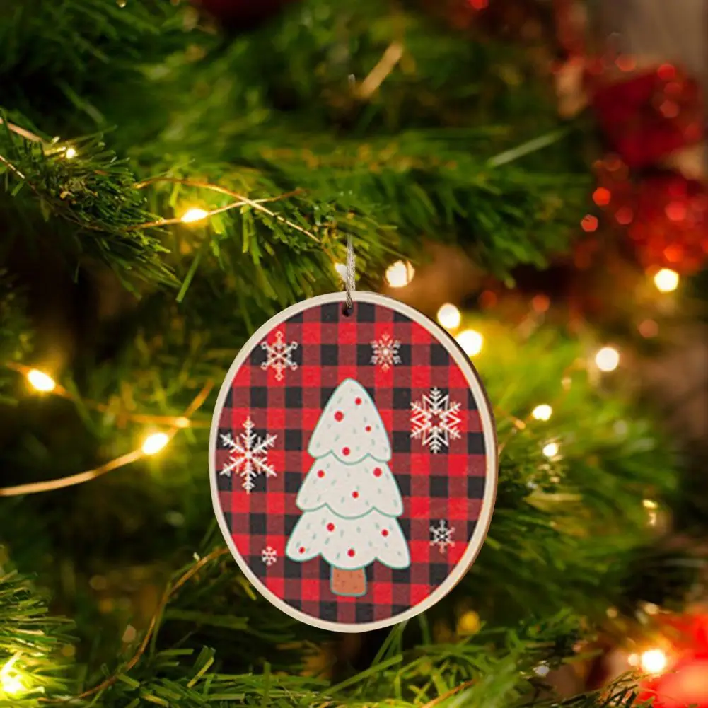 Easy Installation Christmas Decoration Christmas Pendant Christmas Hanging Ornaments Black Grid Print Wood Decorations for Home
Easy Installation Christmas Decoration Christmas Pendant Christmas Hanging Ornaments Black Grid Print Wood Decorations for Home