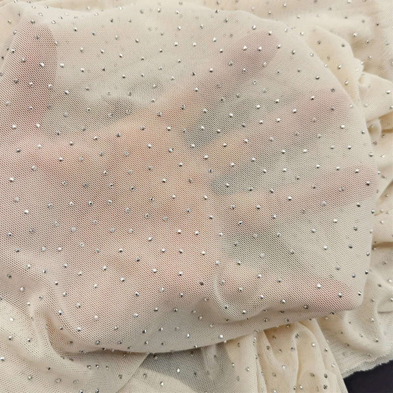 1 Yards High-elastic 40D Mesh Fabric Soft Skin-friendly Bling Gem Rhinestones Mesh Fabric DIY Sewing Dress Women's Yoga Clothes
1 Yards High-elastic 40D Mesh Fabric Soft Skin-friendly Bling Gem Rhinestones Mesh Fabric DIY Sewing Dress Women's Yoga Clothes