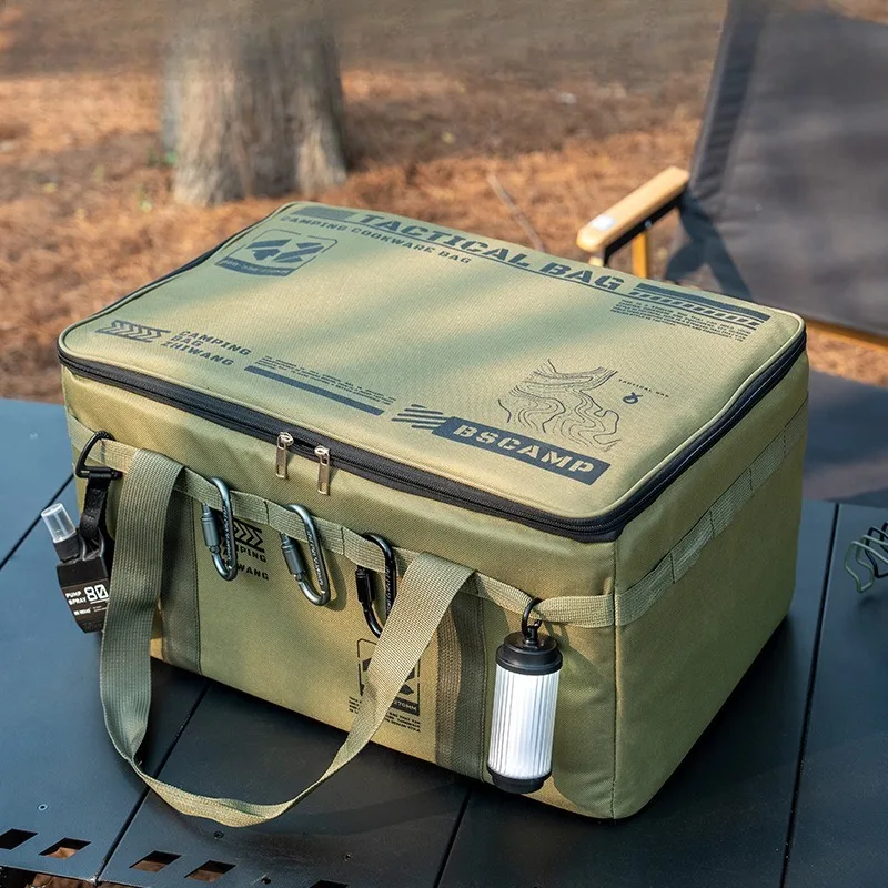 1pcs Outdoor Large Capacity Tactical Storage Bag Oxford Fabric Waterproof Camping Picnic Storage Bag for Cutlery Cookware Gear
1pcs Outdoor Large Capacity Tactical Storage Bag Oxford Fabric Waterproof Camping Picnic Storage Bag for Cutlery Cookware Gear