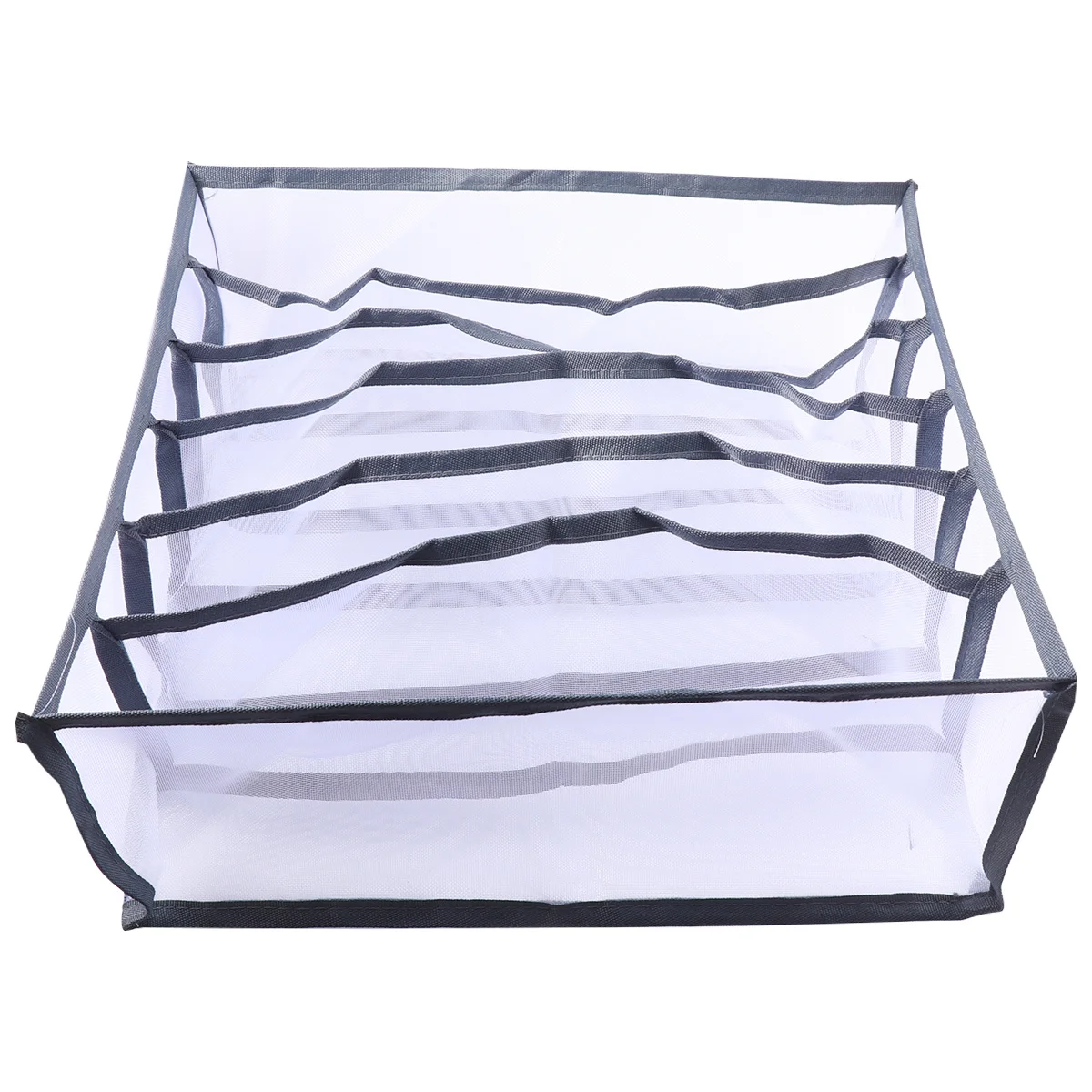 1Set Breathable Comfortable Dampproof Underwear Storage Case Multi Compartments Drawer Design for Organizing Accessories Grey 6
1Set Breathable Comfortable Dampproof Underwear Storage Case Multi Compartments Drawer Design for Organizing Accessories Grey 6