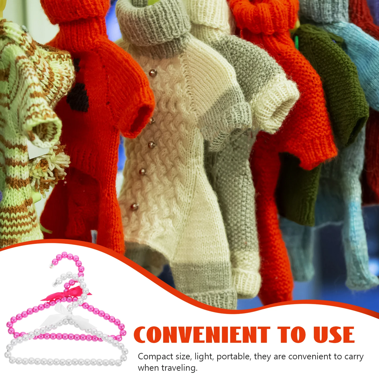 2 Pcs Pet Hanger Dog Clothing Clothes Hangers Dog's Puppy Coat Holder Plastic Pearl Hanging Racks Bridegroom
2 Pcs Pet Hanger Dog Clothing Clothes Hangers Dog's Puppy Coat Holder Plastic Pearl Hanging Racks Bridegroom