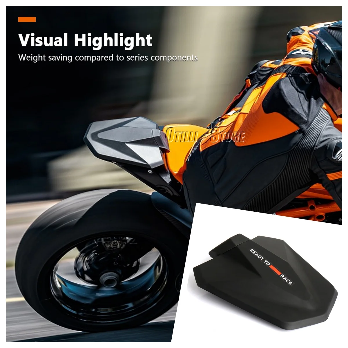 For 1390 Super Duke R 2024 2025 New Motorcycle ABS Rear Seat Cover Cowl Pillion Passenger Tail Section Fairing Backseat Humps
For 1390 Super Duke R 2024 2025 New Motorcycle ABS Rear Seat Cover Cowl Pillion Passenger Tail Section Fairing Backseat Humps
