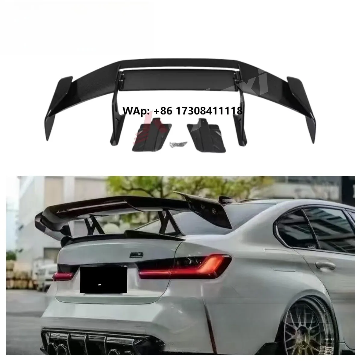 AD R3 Style Dry Carbon Fiber Trunk Spoiler for G80 M3 G82 M4 2020+ Perfect Installation Rear Wing Hight Quality Body Kit
AD R3 Style Dry Carbon Fiber Trunk Spoiler for G80 M3 G82 M4 2020+ Perfect Installation Rear Wing Hight Quality Body Kit