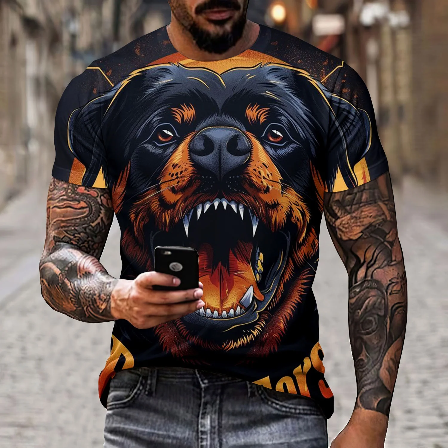 2025 3D Printed Real Animal New European and American Best-selling Adult Men's and Children's Short-sleeved T-shirt
2025 3D Printed Real Animal New European and American Best-selling Adult Men's and Children's Short-sleeved T-shirt