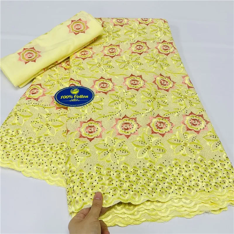 7 yard With Scarf Swiss lace fabric Dry lace embroidery African 100% cotton fabrics Swiss voile lace Dubai style 29L81403
7 yard With Scarf Swiss lace fabric Dry lace embroidery African 100% cotton fabrics Swiss voile lace Dubai style 29L81403