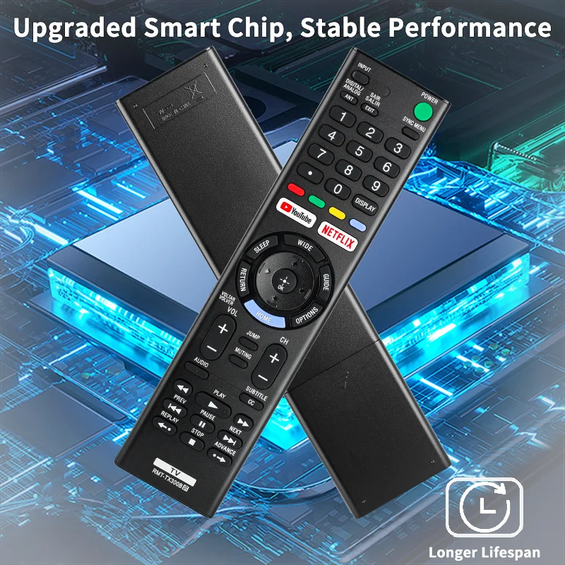 RMT-TX300B For Sony Remote Control Compatible With Sony TV KD-43X705F KD-43X727E KD-43X705G KD-49X705E KD-49X706E KD-49X725E KD-
RMT-TX300B For Sony Remote Control Compatible With Sony TV KD-43X705F KD-43X727E KD-43X705G KD-49X705E KD-49X706E KD-49X725E KD-