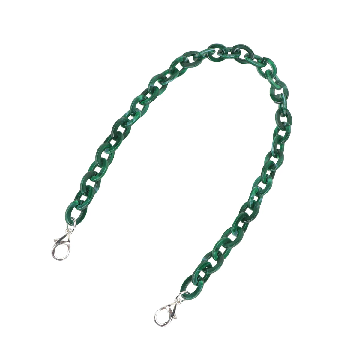 60cm Acrylic Decorative Bag Chain Army Green Dual End Alloy Buckle Replacement Strap for DIY Small Purse Handbag Tote Clutch
60cm Acrylic Decorative Bag Chain Army Green Dual End Alloy Buckle Replacement Strap for DIY Small Purse Handbag Tote Clutch