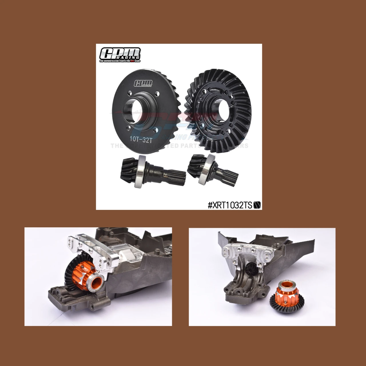 1.6 Mod Spiral Cut F&R Diff Ring Pinion Gear Set 10/32 T For TRAXXAS 1/5 X-MAXX 1/6 XRT 8S
1.6 Mod Spiral Cut F&R Diff Ring Pinion Gear Set 10/32 T For TRAXXAS 1/5 X-MAXX 1/6 XRT 8S