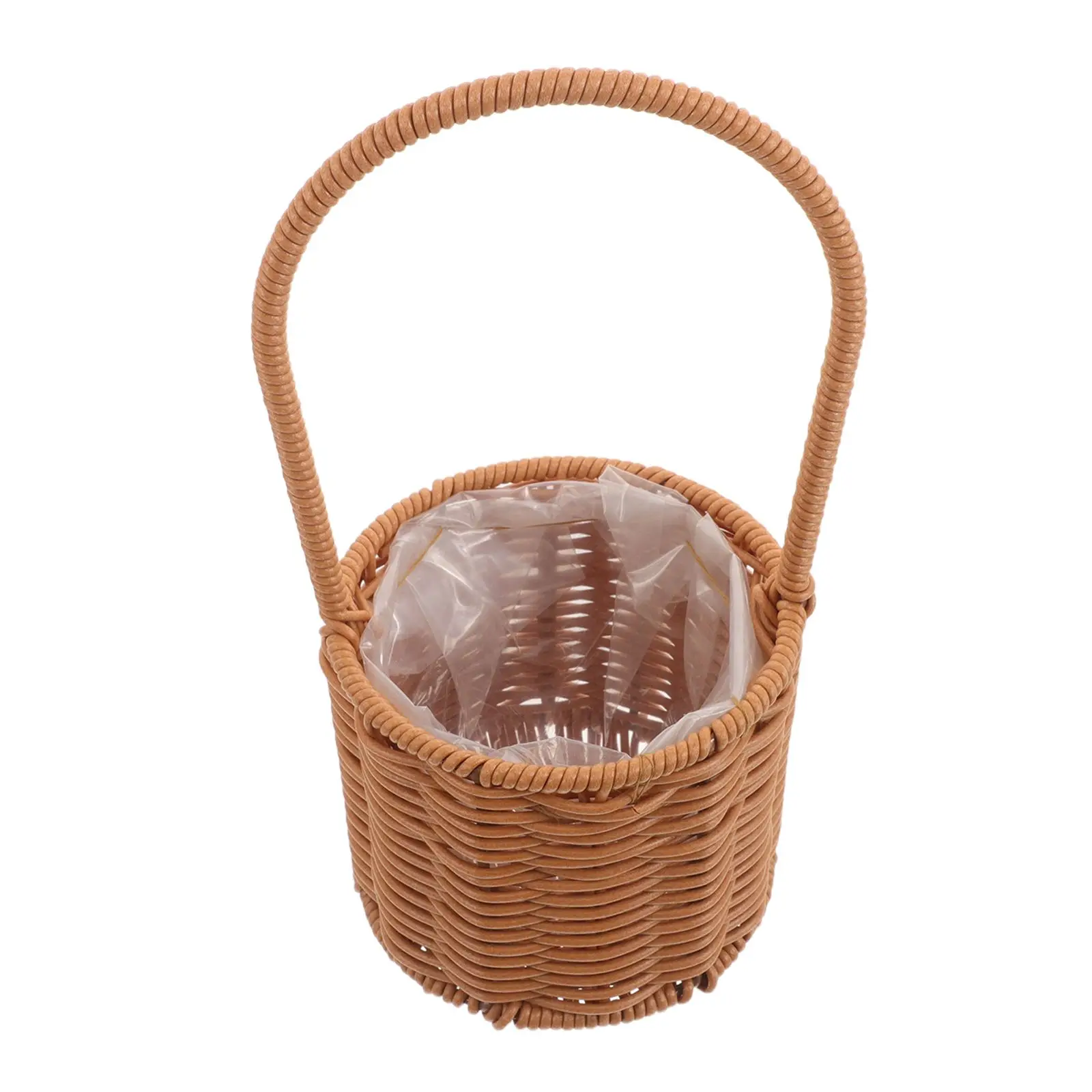 Portable Handwoven Flower Basket Iron Wire Wicker Rattan Storage for Flowers Picnic Travel Durable Material
Portable Handwoven Flower Basket Iron Wire Wicker Rattan Storage for Flowers Picnic Travel Durable Material
