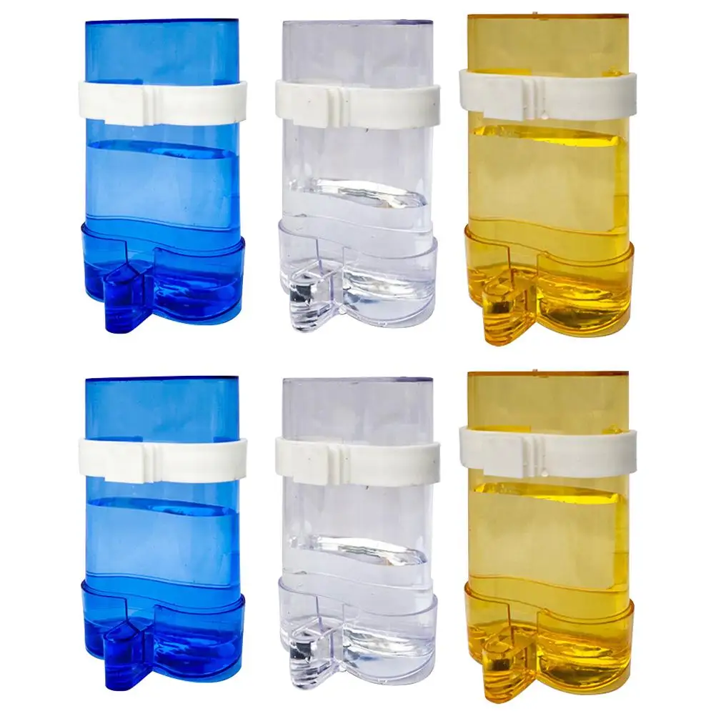 6 Pcs Parrot Feeder Cage Baby Automatic Plastic Parakeet Water Dispenser Bird Cage Feeder Drinking Bottle Pet Supplies
6 Pcs Parrot Feeder Cage Baby Automatic Plastic Parakeet Water Dispenser Bird Cage Feeder Drinking Bottle Pet Supplies