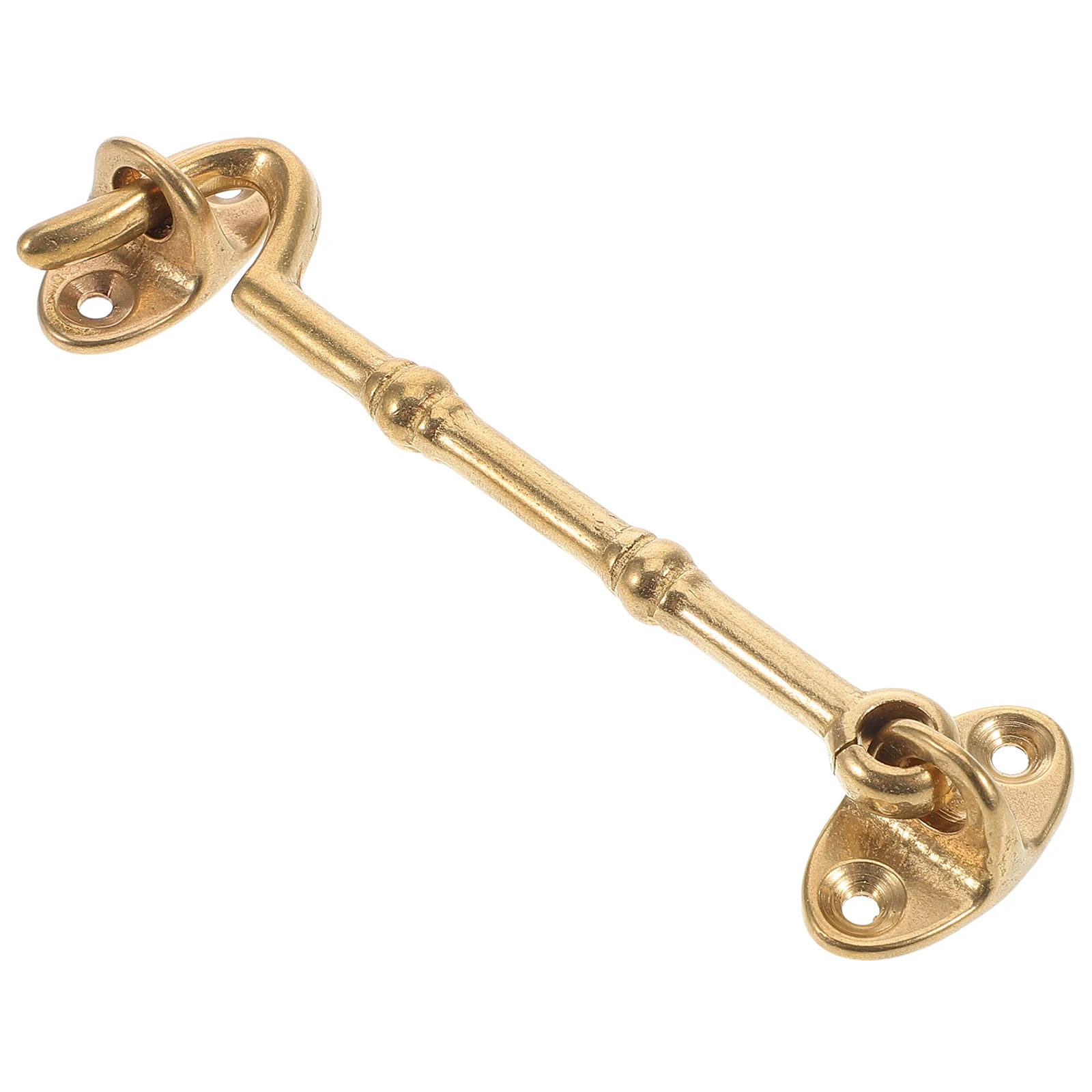 1pcs Rotating Brass Hook 4 1 Inch Eye Latch Mechanism Door Window Gate Lock Metal Hardware Replacement Screw Included
1pcs Rotating Brass Hook 4 1 Inch Eye Latch Mechanism Door Window Gate Lock Metal Hardware Replacement Screw Included