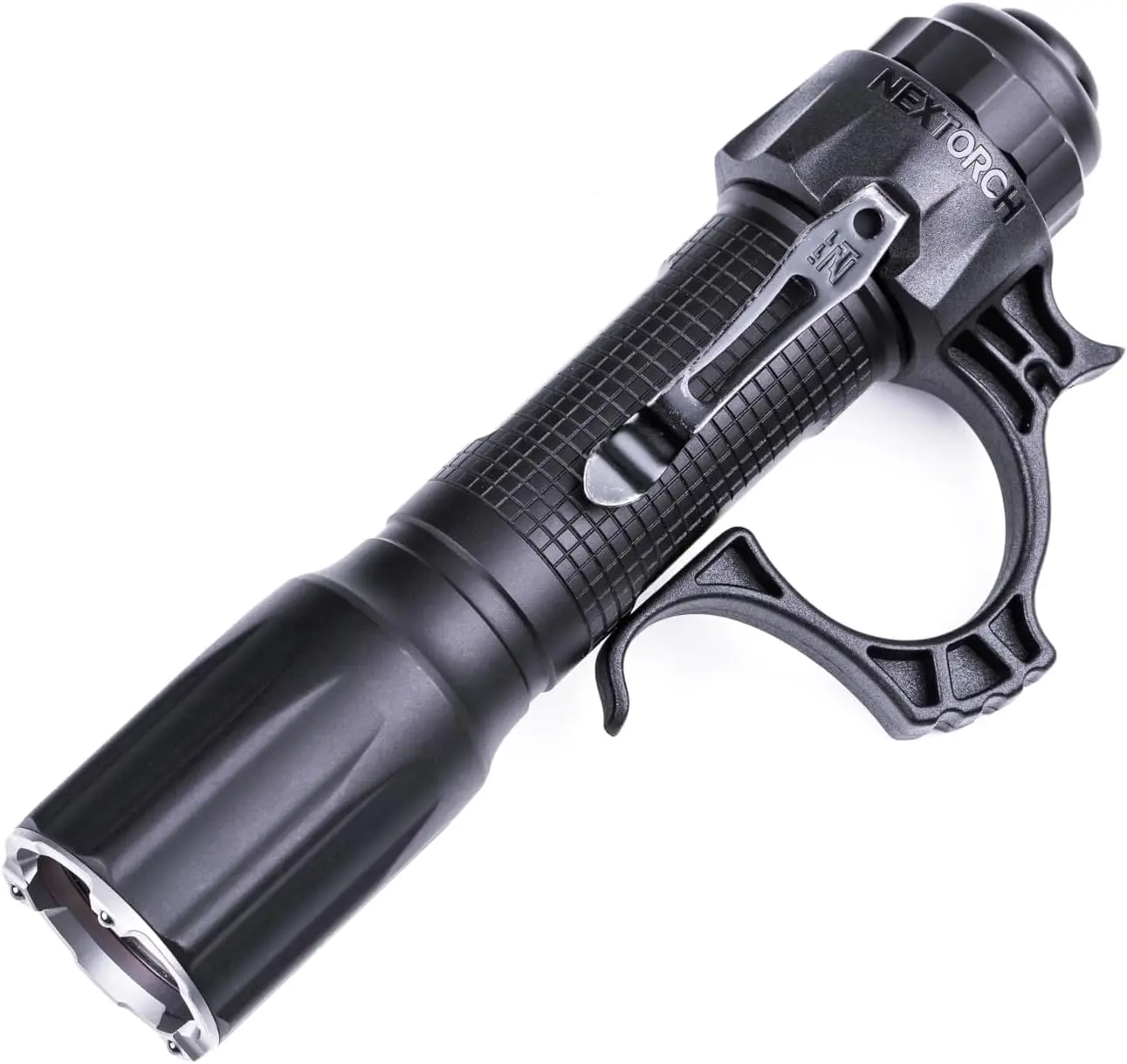 NEXTORCH TA30D Flashlight 2200 Lumens, Waterproof Bright Pocket EDC Rechargeable Flashlight with 5 Modes & Strobe & Ring
NEXTORCH TA30D Flashlight 2200 Lumens, Waterproof Bright Pocket EDC Rechargeable Flashlight with 5 Modes & Strobe & Ring