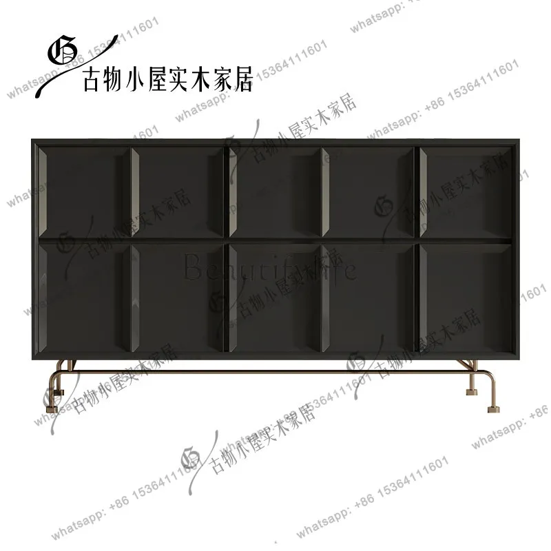 Neoclassical retro storage cabinet/home solid wood light luxury storage cabinet
Neoclassical retro storage cabinet/home solid wood light luxury storage cabinet